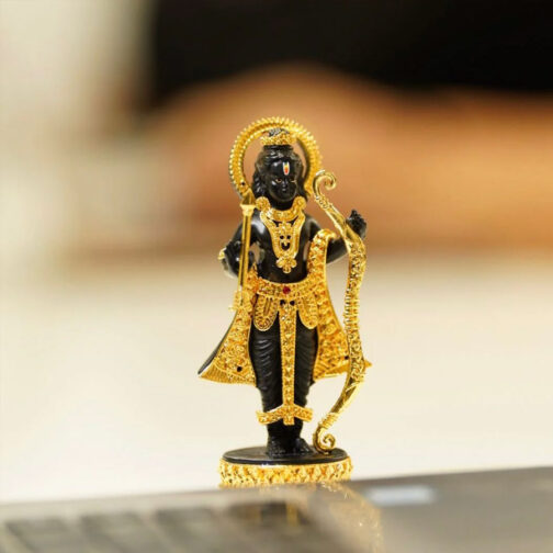 Gold Plated Ram Idol - Image 2